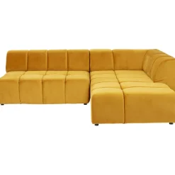 Canapé angle Belami Velvet Amber droit>KARE Design