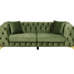 Canapé Bellissima 2-places velours vert 200cm>KARE Design Best