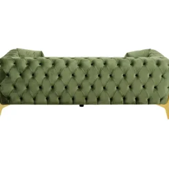 Canapé Bellissima 2-places velours vert 200cm><noscript><img width=