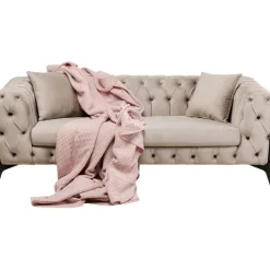 Canapé Bellissima 2-places velours taupe 200cm><noscript><img width=