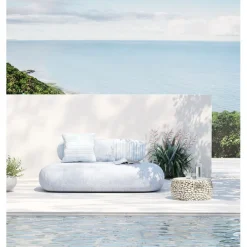 Canapé Blue Marlin 2,5-places Outdoor bleu>KARE Design Hot
