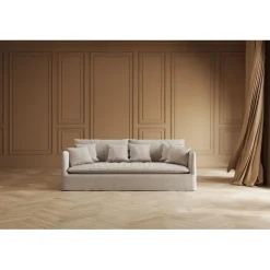 Canapé Boheme 3,5 places crème 230cm>KARE Design