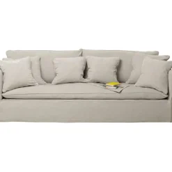 Canapé Boheme 3,5 places crème 230cm><noscript><img width=
