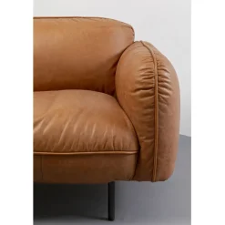 Canapé Calgary cuir marron clair 228cm><noscript><img width=