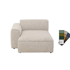 Canapé Casanova Ottomane gauche Cat 1 Ind>KARE Design Online
