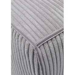 Canapé Cubetto Cord 3-places gris clair 220cm><noscript><img width=