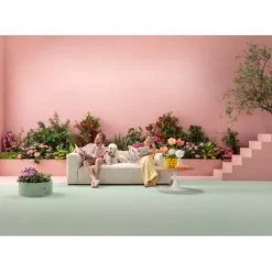 Canapé Cubetto 3-places crème 220cm><noscript><img width=