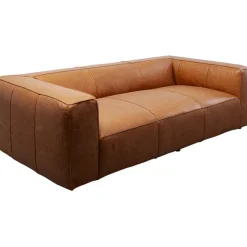 Canapé Cubetto 3-places marron clair 220cm>KARE Design Online
