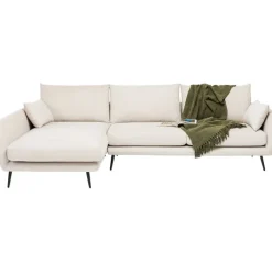 Canapé d angle Amalfi gauche crème 275cm><noscript><img width=
