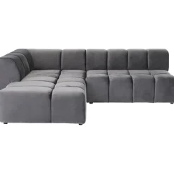 Canapé d angle Belami Velvet gris gauche>KARE Design New