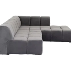 Canapé d angle Belami Velvet gris droit><noscript><img width=