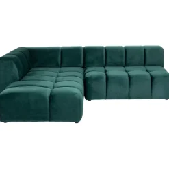 Canapé d angle Belami vert foncé gauche 265cm>KARE Design New