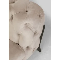 Canapé d angle Bellissima velours taupe gauche><noscript><img width=