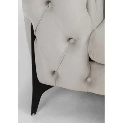 Canapé d angle Bellissima velours taupe gauche><noscript><img width=