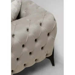 Canapé d angle Bellissima velours taupe gauche><noscript><img width=