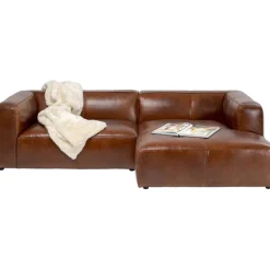 Canapé d angle Cubetto cuir marron 270x170cm><noscript><img width=