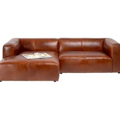 Canapé d angle Cubetto cuir marron 170x270cm><noscript><img width=