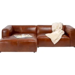 Canapé d angle Cubetto cuir marron 170x270cm><noscript><img width=