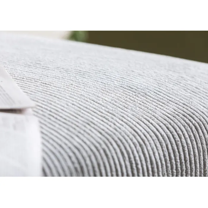 Canapé d angle Gianni Cord gris droite>KARE Design
