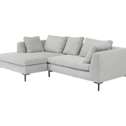 Canapé d angle Gianni Cord gris gauche><noscript><img width=