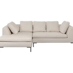 Canapé d angle Gianni crème 250x167 Gauche>KARE Design Online