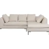 Canapé d angle Gianni  crème 250x167 droite>KARE Design