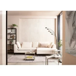 Canapé d angle Gianni crème droite>KARE Design Hot
