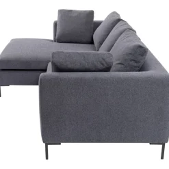 Canapé d angle Gianni gris gauche><noscript><img width=