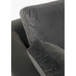 Canapé d angle Gianni velours gris droite  270x167><noscript><img width=