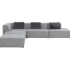 Canapé d angle Infinity Atlanta gris gauche>KARE Design Sale