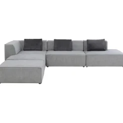 Canapé d angle Infinity Atlanta gris gauche>KARE Design Sale