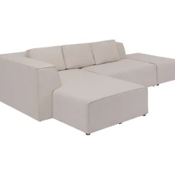 Canapé d angle Infinity Ottomane crème gauche><noscript><img width=