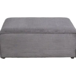 Canapé d angle Infinity Ottomane Cord gris gauche><noscript><img width=