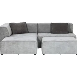Canapé d angle Infinity Ottomane gris gauche><noscript><img width=