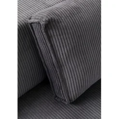 Canapé d angle Infinity Ottomane Cord gris droite><noscript><img width=