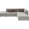 Canapé d angle Infinity Vegas gris>KARE Design Outlet