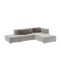 Canapé d angle Infinity Vegas gris><noscript><img width=