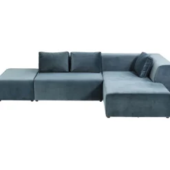 Canapé d angle Infinity velours ocean droite><noscript><img width=