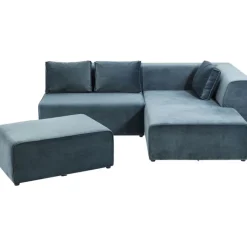 Canapé d angle Infinity velours ocean droite><noscript><img width=