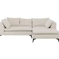 Canapé d angle Jimmy crème droite>KARE Design Hot