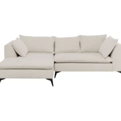 Canapé d angle Jimmy crème gauche>KARE Design Clearance
