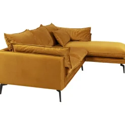 Canapé d angle Monza droite velours curry 296cm><noscript><img width=