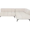 Canapé d angle Nia crème droite 250cm>KARE Design New