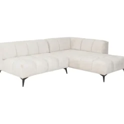 Canapé d angle Nia crème droite 250cm>KARE Design New