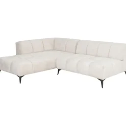 Canapé d angle Nia crème gauche 250cm>KARE Design Online