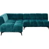 Canapé d angle Nia vert foncé gauche 250cm>KARE Design