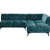 Canapé d angle Nia vert foncé droite 250cm>KARE Design Outlet