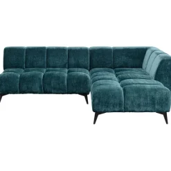 Canapé d angle Nia vert foncé droite 250cm>KARE Design Outlet