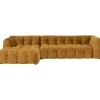 Canapé d angle Salamanca brun doré gauche 320cm>KARE Design Sale