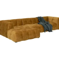 Canapé d angle Salamanca brun doré gauche 320cm><noscript><img width=
